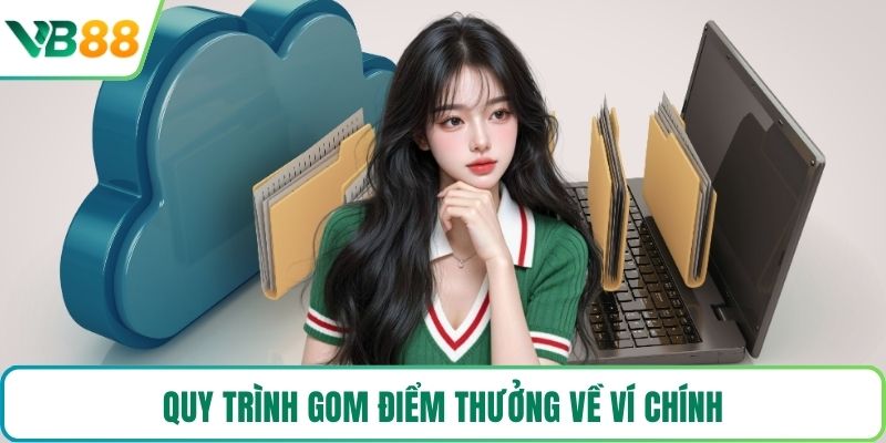 Quy trình gom điểm thưởng về ví chính